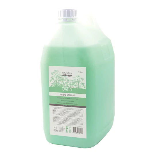 Natural Look Daily Herbal Shampoo 375 ML/1L/5L (Choose Your Size)