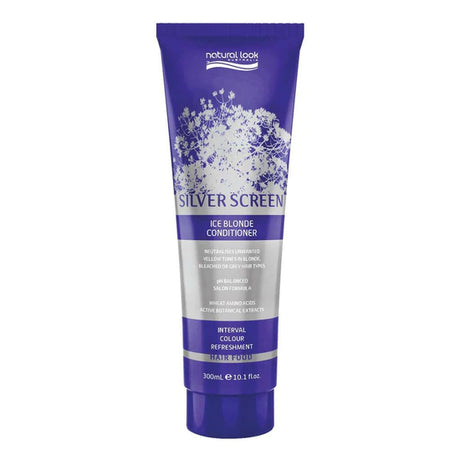 Natural Look Silver Screen Ice Blonde Conditioner 300ML/1L (Choose Your Size)