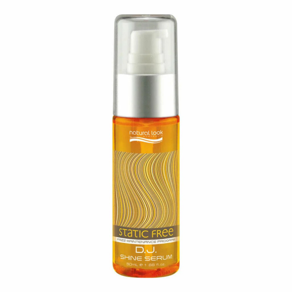 Natural Look Static Free Anti-Frizz Shampoo&Conditioner 300ML&Reconstructive Mask 400ML& Smooth Operator 150ML&Shine Spritz 125ML&Argan Oil Hair Treatment 120ML&Shine Serum 50ML