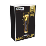 WAHL Gold Magic Clip Professional Barber Clippers Limited Edition Cordless