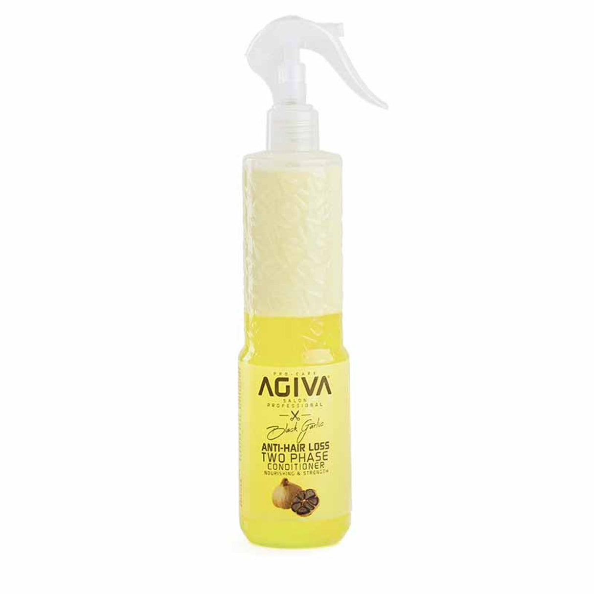 Agiva Two Phase Leave In Conditioner Black Garlic Prevent Hair Loss 400Ml
