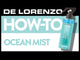 De Lorenzo Elements Water Ocean Mist 195ml Sea Salt Hair Styling Spray