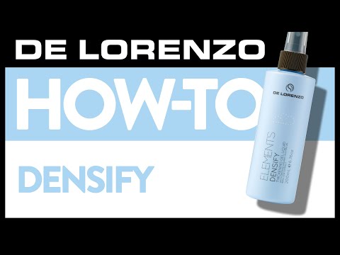 De Lorenzo Elements Densify Thickening Hair Styling Gel Liquid 200ml