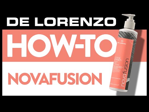 De Lorenzo Novafusion Colour Care Shampoo Intense Red 200ml