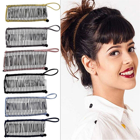 Banana Hair Clips Comb Claw Accessory Stretchy Party 20 comb