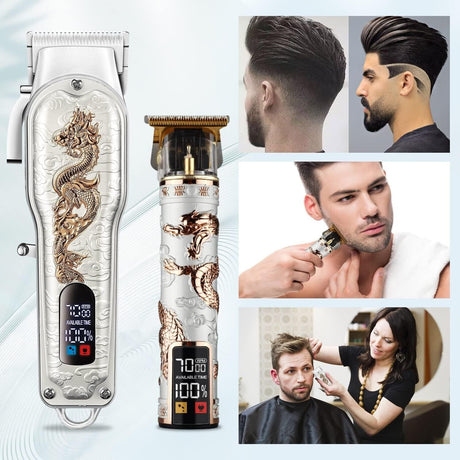 NBHS Professional Hair Clipper and Trimmer for Men- Grooming Kit