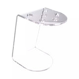 Acrylic Hair Scissors Rack 6 Holes Salon Shear Holder for Barber - Q7925