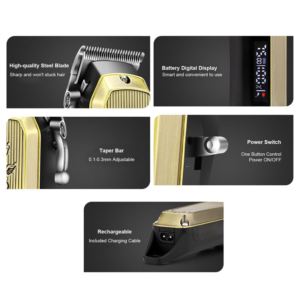NBHS Professional Hair Trimmer And Hair Clippers For Men