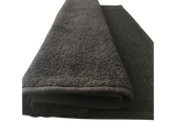 Dincer Professional Microfiber Towels Black 10pcs - 100% Cotton
