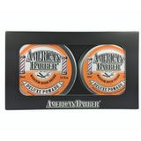 American Barber 50ml-100ml Hair Styling Wax Orange Man Paste Duo