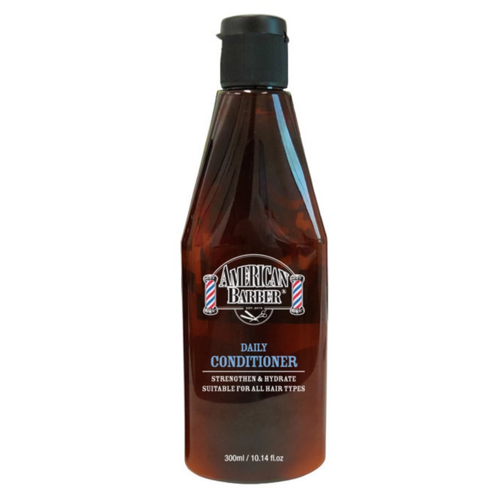 American Barber Daily Shampoo & Conditioner 300ml Duo