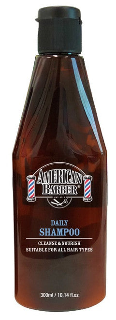 American Barber Daily Shampoo & Conditioner 300ml Duo