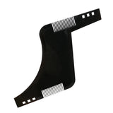 Beard Styling Brush Shaping Template Comb Tool Symmetry Trimming Shaper Stencil