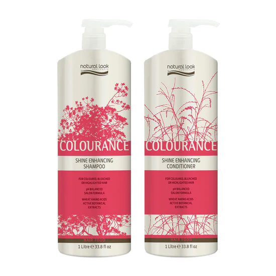 Natural Look Colourance Shine Enhancing Shampoo & Conditioner 1000ml