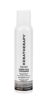 Keratherapy Fiber Hair Thickener - Dark Brown Black 140ml