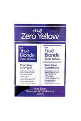 Hi Lift Blonde Zero Yellow Pure Shampoo and Conditioner 350ML Bundle
